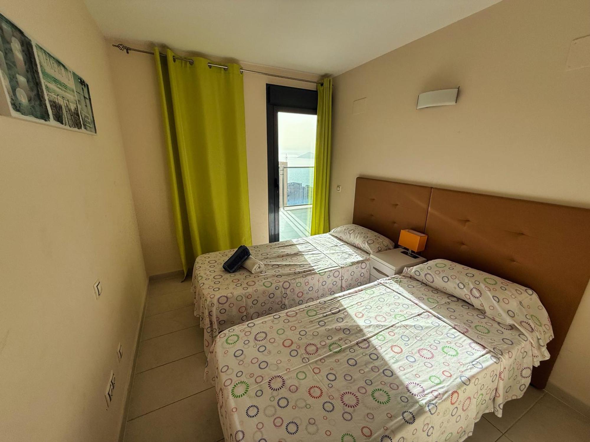 Beautiful Apartment Near Beach With Panoramic Sea-View Benidorm Eksteriør billede